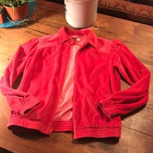 Vintage Puff Sleeve Pink Jacket